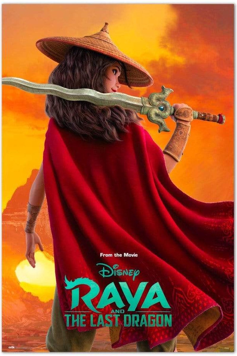 Grupo Erik Poster Disney Raya and the Last Dragon 61x91,5cm Divers