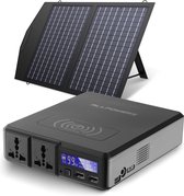 Supremium Powers Draagbare Krachtcentrale - Solar Power Station - ZonnepaneelMultifunctioneel- Powerbank - Lichtgewicht - Draagbaar - 41600mAh - 60W