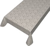 Tafelzeil Crochet -  140 x 200 cm - Wit tafellaken - Tafelkleed plastic - Voor buiten en binnen - Verschillende maten - Geleverd in een koker