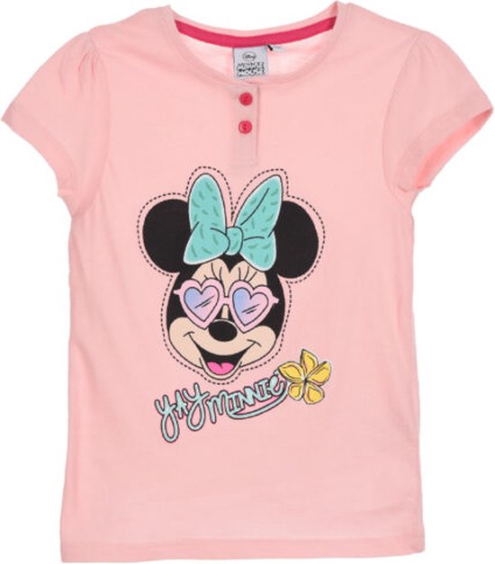 Pyjama Minnie Mouse - Pyjama short - Yay Minnie - 128 | bol