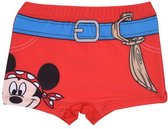 Mickey Mouse Baby Zwembroek - Rood - 74