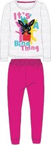 BING pyjama -  roze / grijs - maat 92 - It's a Bing Thing pyjamaset