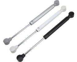 Gasveer /Gaslift 100N - Universeel - Pneumatische kastdeur of klep 100N - RVS ZILVER - Scharnier voor kastjes - Deurveer - gasveerpomp