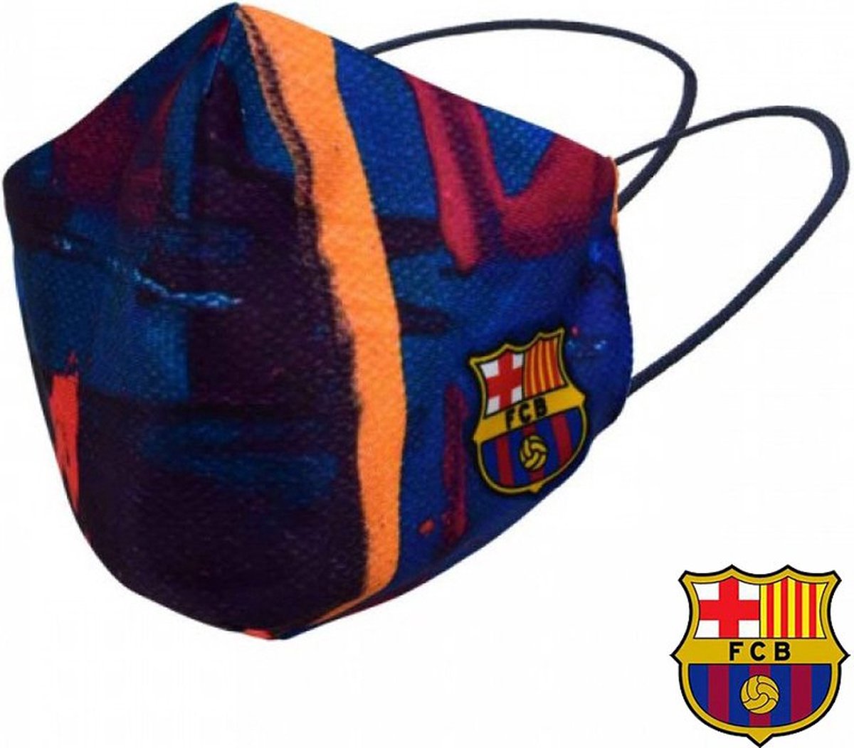 FC Barcelona Mondmasker – Wasbaar – Multicolor