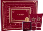 Versace - Eros Flame SET EDP 50 ml + After Shave Balsam 50 ml + Shower gel 50 ml