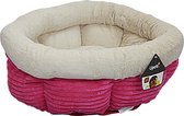 Upets - Ribbelmand rond - Roze - L