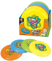 24 stuks Frisbee - 20 cm - uitdeelcadeautje traktatie kinderverrassingen - geel groen blauw oranje