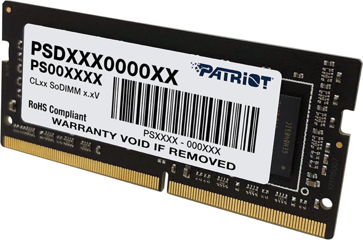 Patriot Memory Signature PSD416G32002S geheugenmodule 16 GB 1 x 16 GB DDR4 3200 MHz