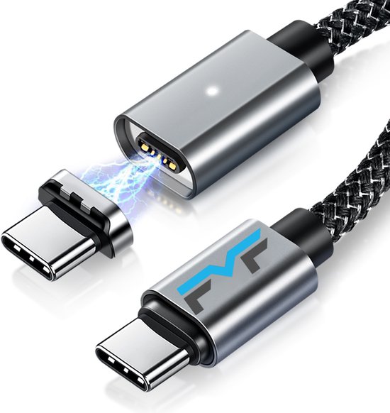 FMF - magnetische USB-C naar USB-C - PD oplaadkabel - iPad Pro - MacBook -  Samsung Galaxy | bol.com