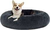 Gover - Hondenbed – Super zacht en zeer comfortabel – Wasbaar – Hondenkussen – Hondenmand – Kattenmand – 70 cm – Dark Grey