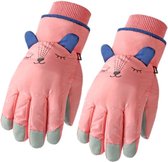 KidsMemories- Roze - Handschoenen- Meisjes- Ski handschoenen