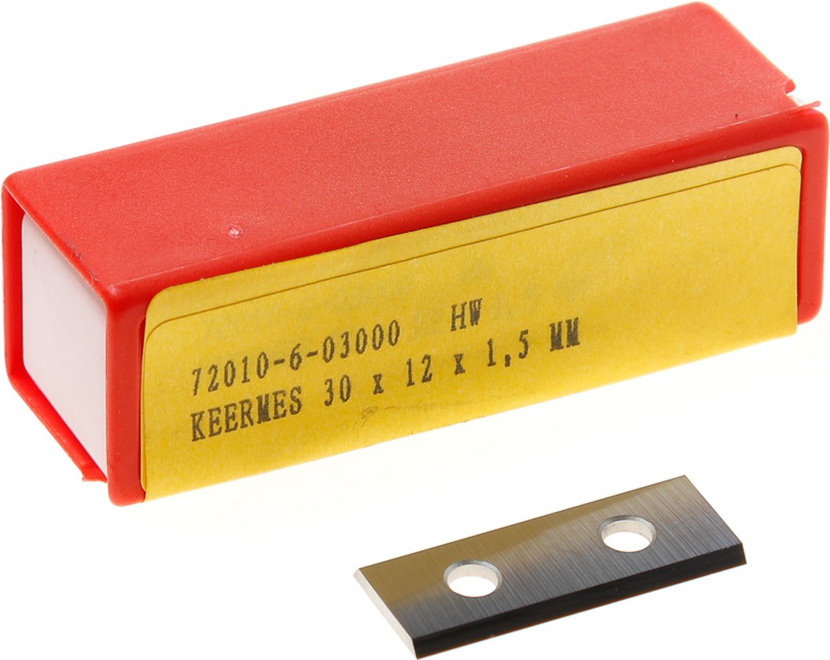 JSO-TR Keermes [10x] 2-zijdig geslepen HW 30x12x1.5mm