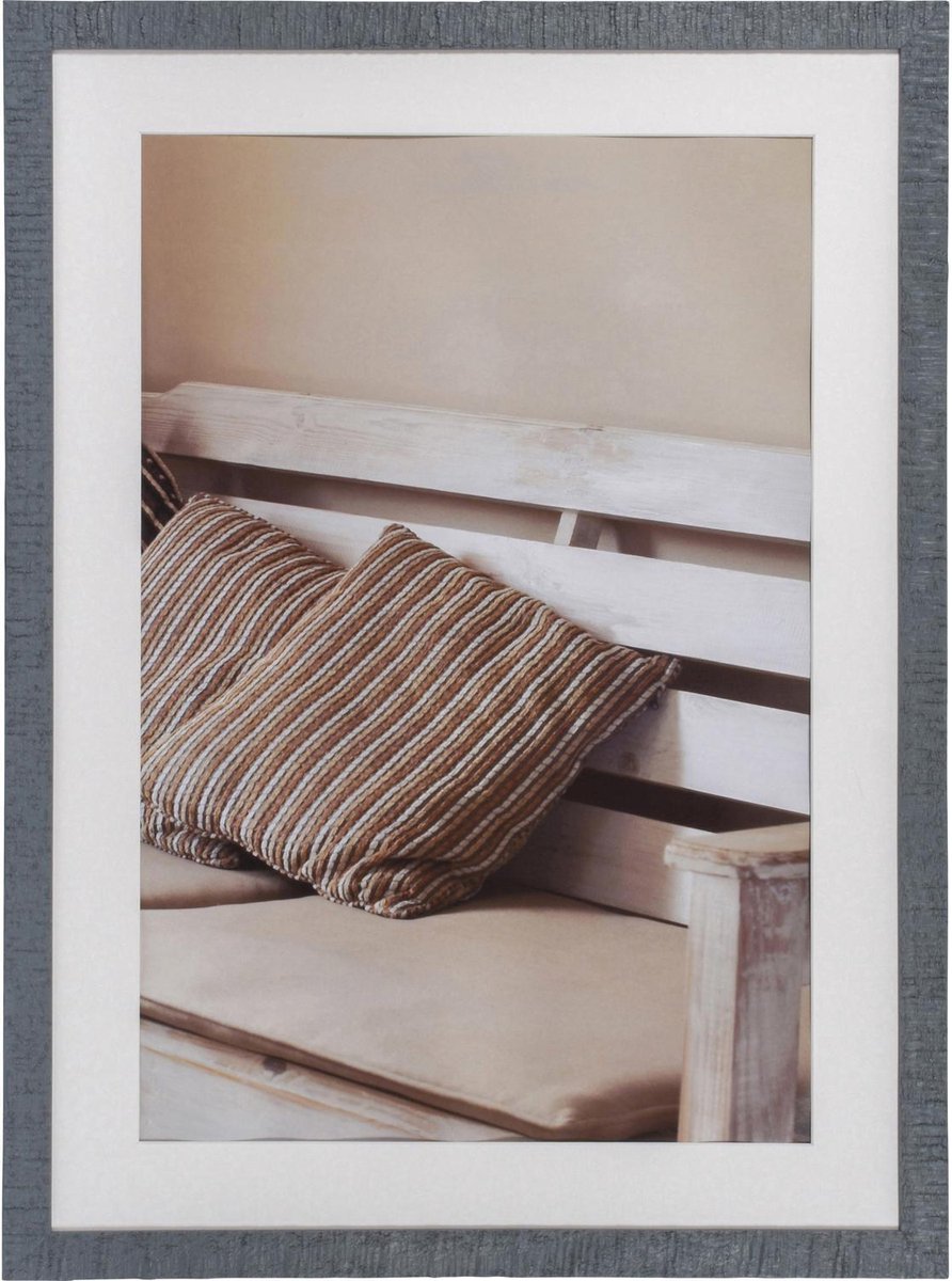 Henzo Fotolijst - Henzo - Driftwood - Fotomaat 60x90 cm - Blauw