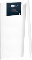 Artina Set van 2 Schildersdoeken 50x150 cm - FSC® Schildersdoek 2 Stuks - Premium Canvas Dubbel Geprimed Spieraam Wit