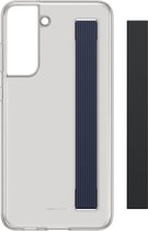 Samsung Slim Strap Hoesje - Samsung Galaxy S21 FE - Donkergrijs