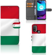Telefoonhoesje met Pasjeshouder Motorola Moto E20 | E30 | E40 Bookcase Hongarije