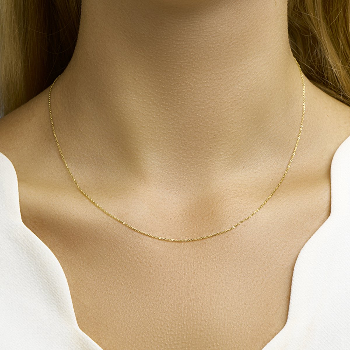 Collier Anker Plat 1,0 Mm