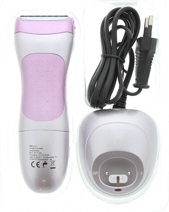 Impuls Ladyshave Rechargeable Ladyshaver Oplaadbaar Scheerapparaat