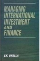 Managing International Investment And Finance