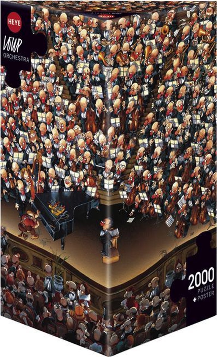 Orchestra, Loup - Legpuzzel - 2000 Stukjes