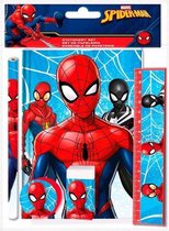 schrijfset Spiderman 25 x 19 cm 5-delig