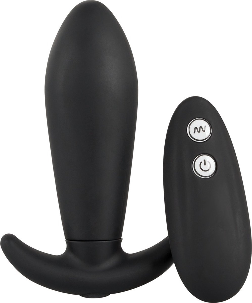 Goedkoopste You2Toys – Siliconen Anale Anker Plug met Draadloze Bediening Exclusief Ontwerp 12 cm – Zwart