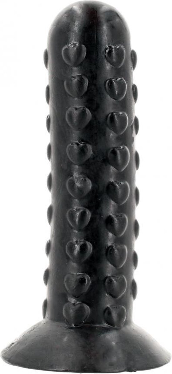 Goedkoopste Gangbangster - Heart Attack - Dildo - 16 x 4,5 cm - PVC - Zwart