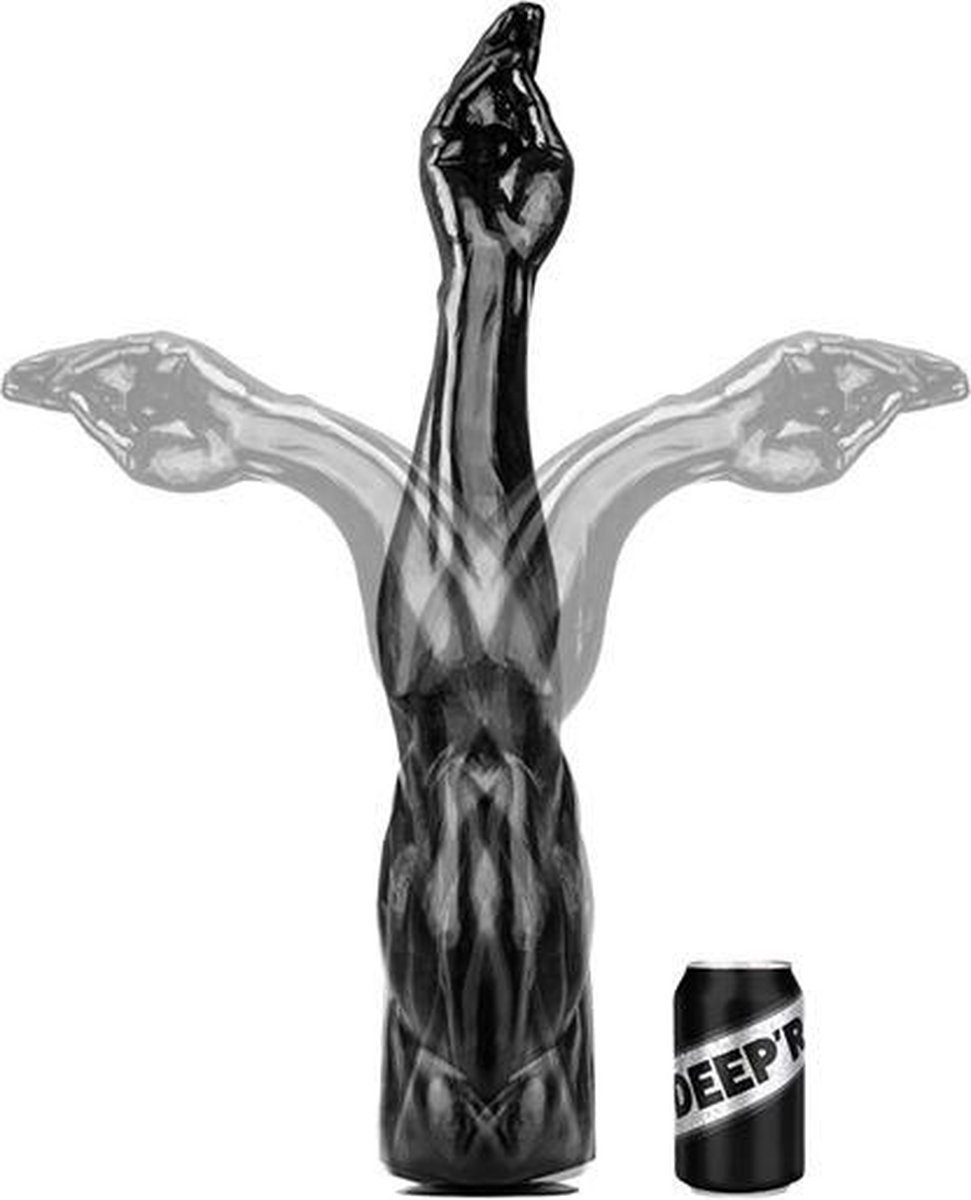 Goedkoopste DEEP'R - Mega Muscle Fist - Zwart - 69.00 cm x Ø 6.50 cm