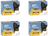 Felix 12X100G Gevogelte Selectie In Saus per 4 verpakkingen