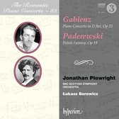 Gablenz: Piano Concerto in D-flat, Op. 25/Paderewski: Polish...
