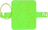 strandzegel inktvis 8 cm groen