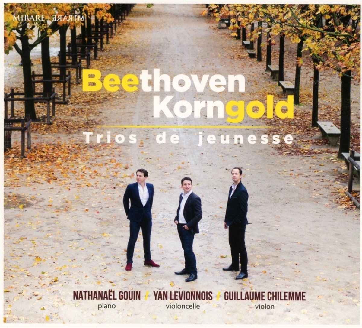 Nathanael Gouin Guillaume Chilemme - Beethoven & Korngold Opus 1 (CD)