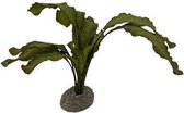 Aquariumplant kunstplant Echinodorus 1 groen 5 cm