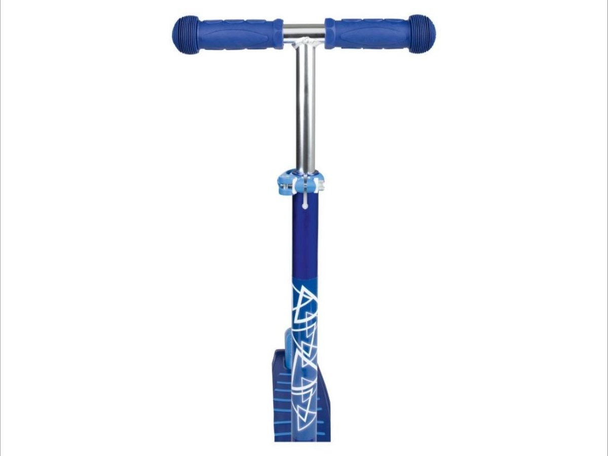 PLAYTIVE JUNIOR® Tri-step met led wielen - Blauw - Met 3 wielen voor stabiel evenwicht - Traint spelenderwijs het evenwicht en de coördinatie