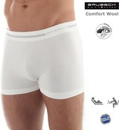 Brubeck Comfort | Heren Onderbroek - Boxershort Naadloos met Merino Wol -  Roomwit - L