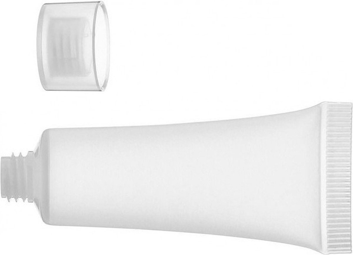 Goedkoopste Set van 50 hervulbare flacons, tubes (10 ml, met schroefdop