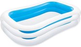 opblaaszwembad 56483NP Family 262 x 175 x 56 cm wit