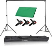 Dakta® Green screen | 3 x 2 M | Fotostudio | Greenscreen | Fotografie Doek