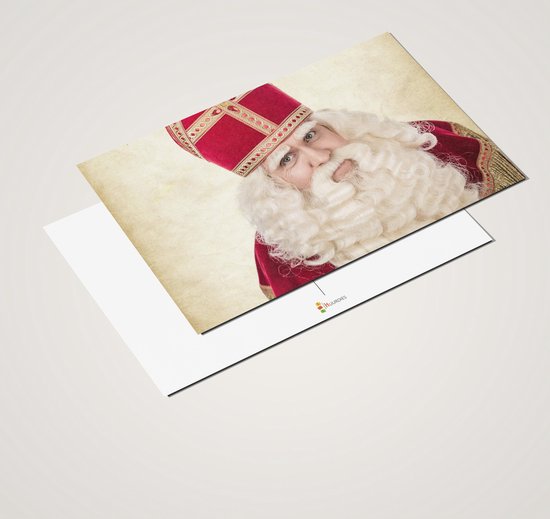 Foto: Cadeautip luxe sinterklaas ansichtkaarten set 10x15 cm 24 stuks