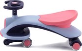 Amigo Shuttle Trike Loopwagen - Loopauto voor kinderen vanaf 3 jaar - Lichtblauw/Roze