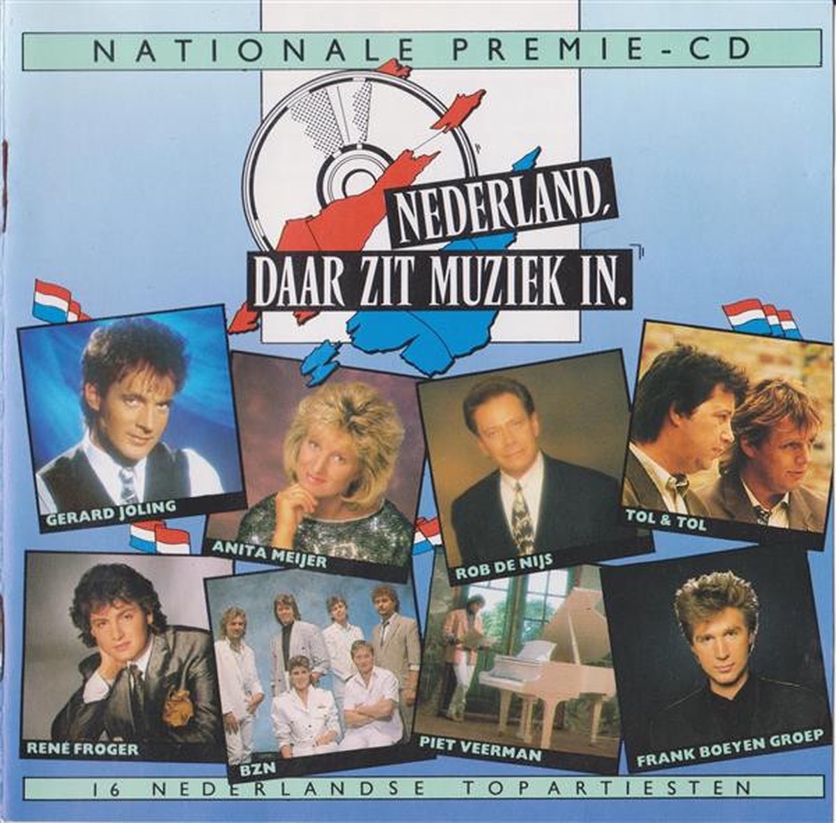 Nederland daar zit muziek in 1990, Diverse Artiesten CD (album) Muziek