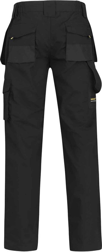 STØRVIK Pantalon de travail Homme Noir - Taille S - DAVID