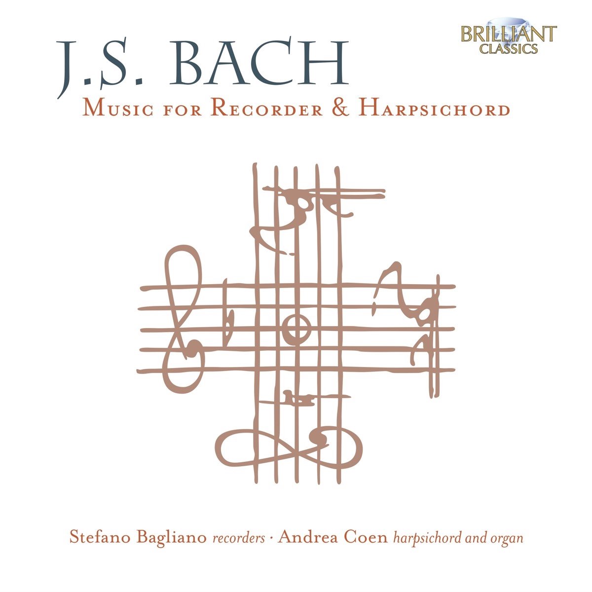 Stefano Bagliano - J.S. Bach: Music For Recorder & Harpsichord (CD)