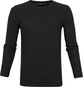 Hugo Boss - Pullover Tempest Zwart - 3XL - Slim-fit