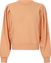 zoe karssen - dames -  aicha trui met pofmouwen -  champagne - xl