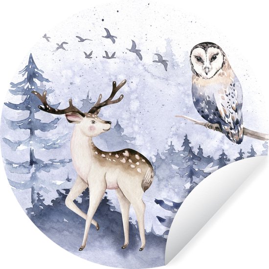 Sans marque Winter Dier Ijsbeer Muurstickers Pinguïn Sans marque Winter Dier Ijsbeer Muurstickers Pinguïn