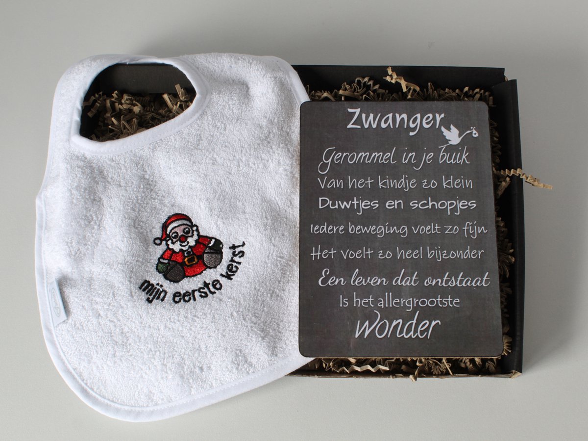 Goedkoopste Brievenbus cadeau mijn eerste kerst - cadeau baby - kraam cadeau - cadeau zwangerschap