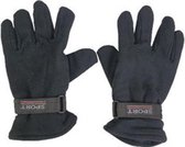 Handschoenen Fleece Winter - Zwart - Polyester - Maat L/XL
