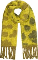 Sjaal - Sjawl - Winter - Leopard - Groen/Geel