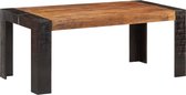 Eettafel 180x90x76 cm massief mangohout